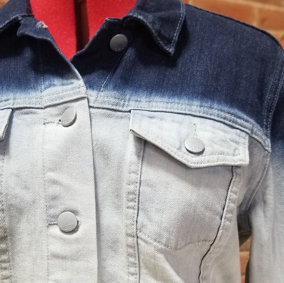 GAP 1969 two tone denim jean jacket - Picture 4 of 8